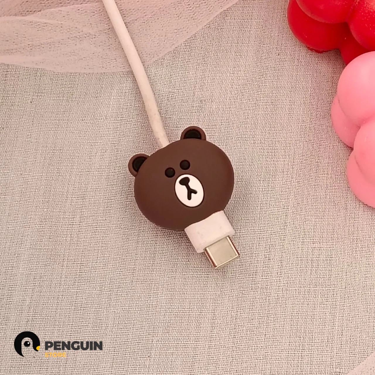 كفر شاحن "براون" (Brown - Line Friends)